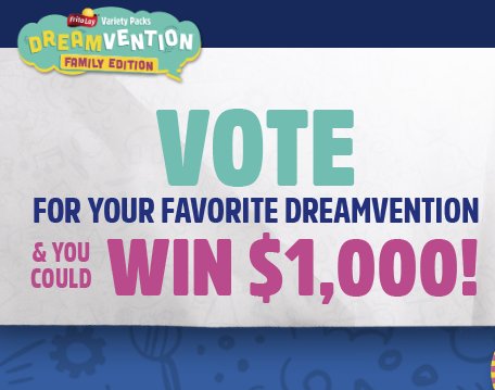 Dreamvention Family Edition Sweepstakes