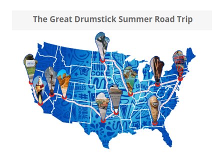 Drumstick Road Trip Giveaway - Win $25,000 , Free Ice Cream For A Year & More