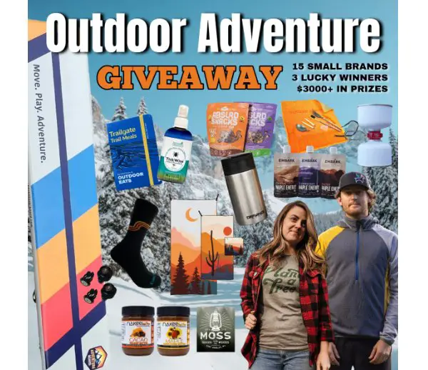 DryFoxCo Outdoor Adventure Giveaway - Win Outdoor Gear, Gift Cards And More