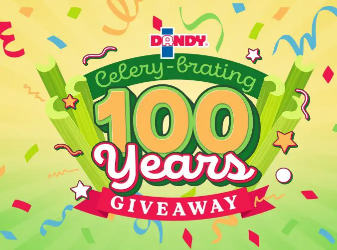 Duda Fresh Celery-brating 100 Years Giveaway - Win Free Duda Fresh Celery for a Year & More