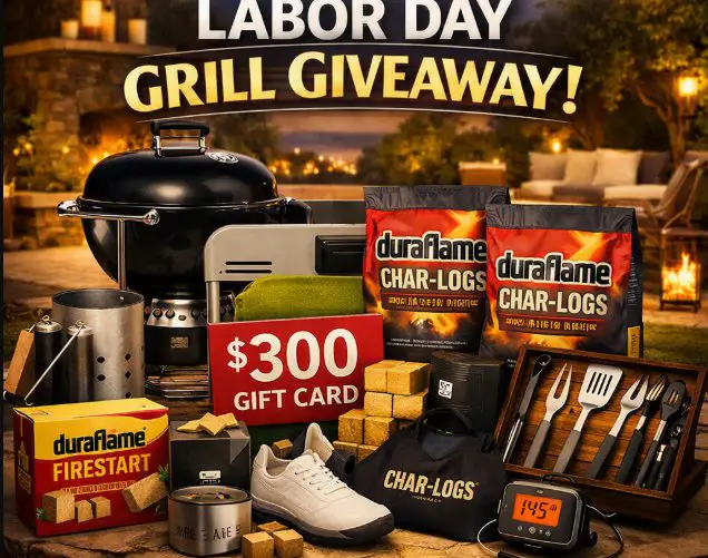 Duraflame Grilling Build a Better Fire, Score a Better Labor Day Giveaway