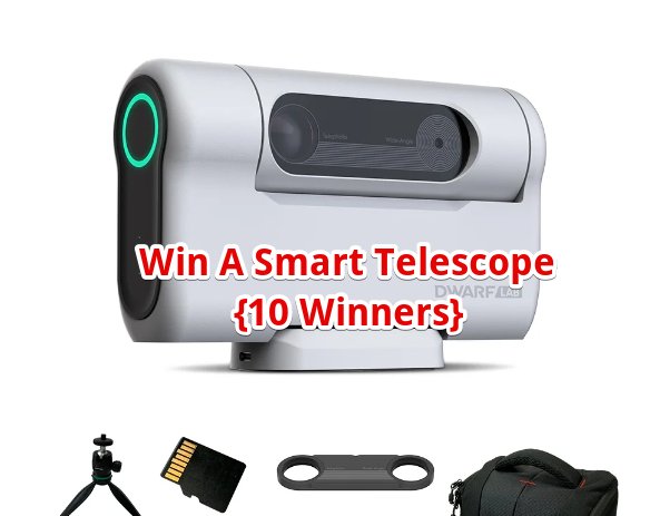 DwarfLab New Year, New App Giveaway - Win A DWARF II Deluxe Smart Telescope