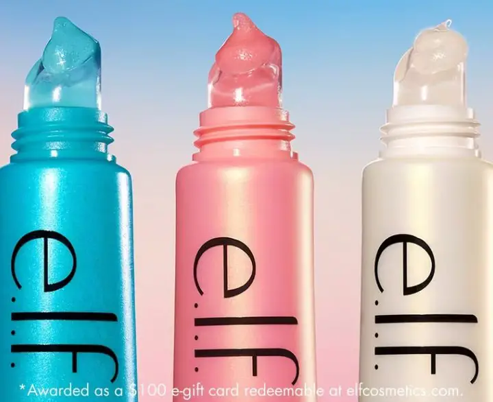 E.L.F. “Glow Reviver” Sweepstakes -  Win a $100 e.l.f. Cosmetics Gift Card