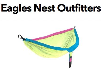 Eagles Nest Outfitters Hammock Giveaway