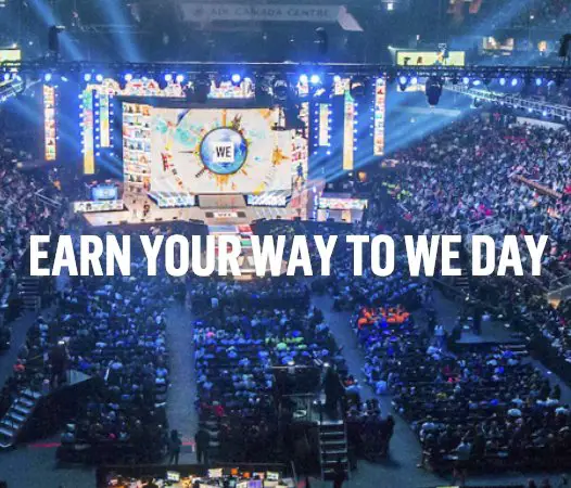 Earn Your Way To We Day Contest