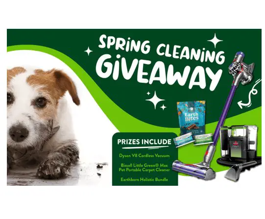 Earthborn “Spring Cleaning” Sweepstakes - Win Cordless Vacuum, Pet Portable Carpet Cleaner & More