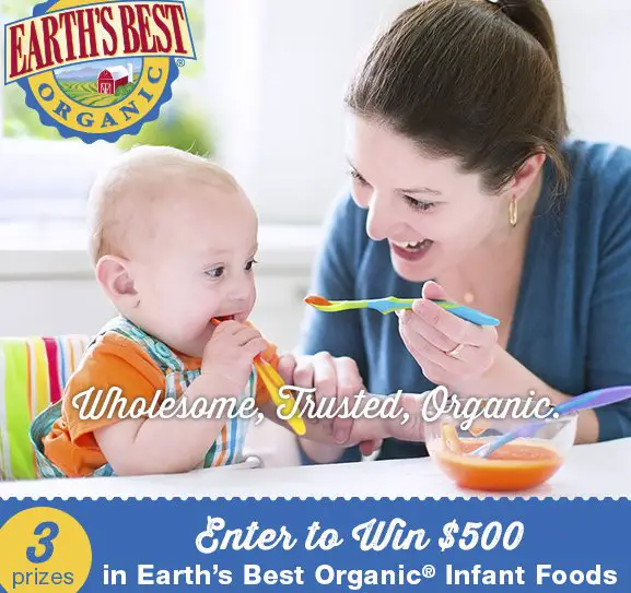 Earth’s Best Infant Food Giveaway