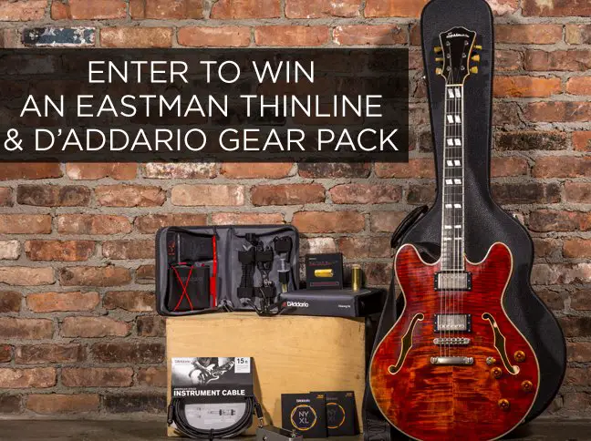 Eastman T59/v Thinline Series Guitar Giveaway
