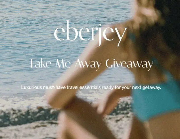 Eberjey Take Me Away Giveaway - Win A $2,000 Getaway Essentials Prize Package