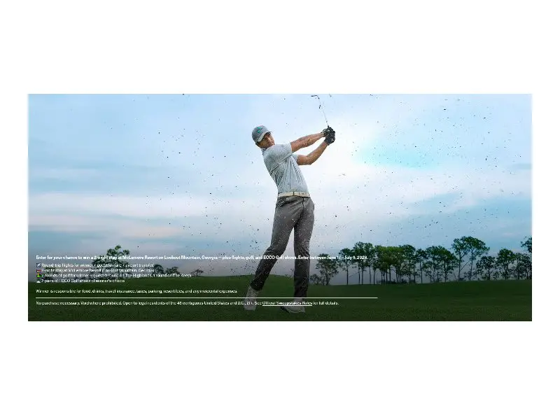 ECCO USA X McLemore Resort Giveaway - Win A Golf Trip For Two
