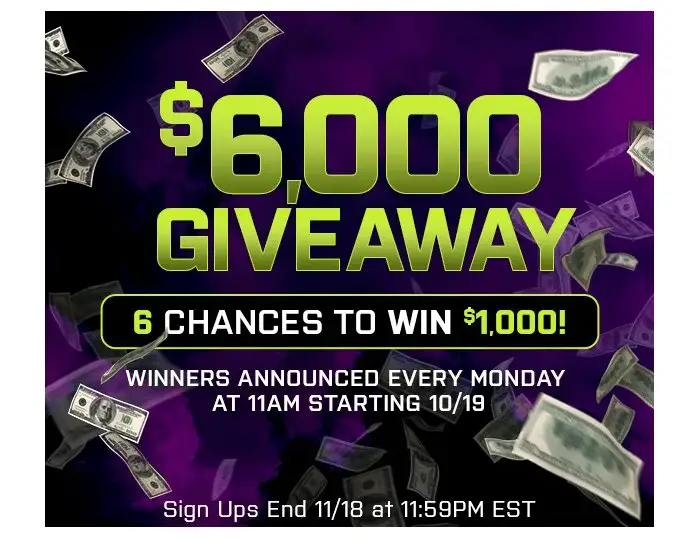 Ecklers 2026 $6,000 Mystery Giveaway - Win A $1,000 Voucher (6 Winners)