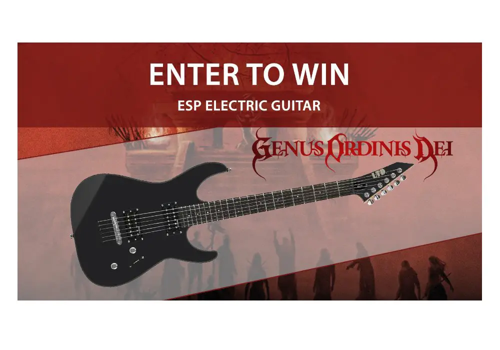 Eclipse Records Genus Ordinis Dei ESP Guitar Giveaway - Win An ESP M10 Electric Guitar