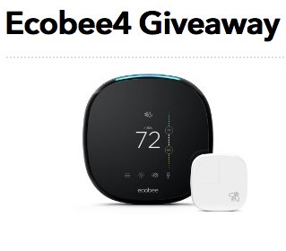 Ecobee4 Smart Thermostat Giveaway