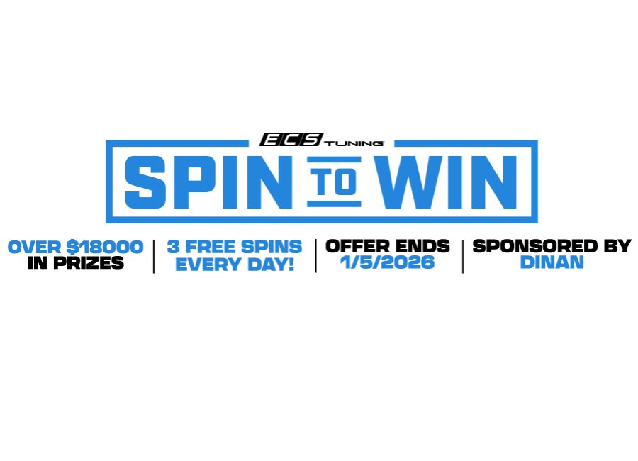 ECS Tuning & Turner Motorsport Holiday 2025 Instant Win Game & Sweepstakes - Win ECS Tuning Gift Cards