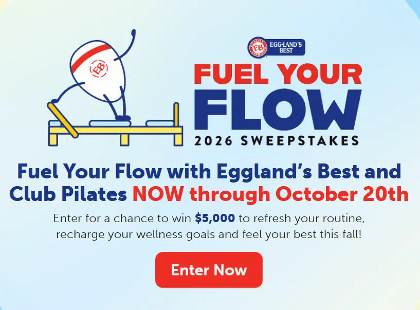 Eggland’s Best x Club Pilates Fuel Your Flow with EB Sweepstakes - Win $5,000 Cash, Club Pilates Package & More