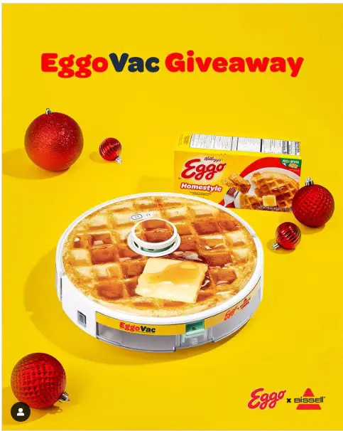 Eggo EggoVac Instagram Sweepstakes - Win 1 Of 5 EggoVacs Gift Packs
