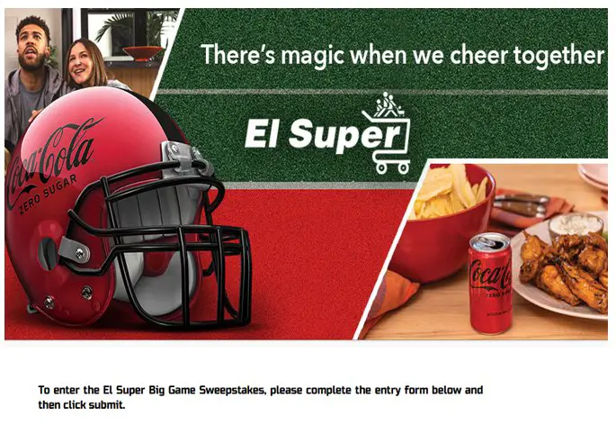 EL Super Big Game Sweepstakes - Win A $500 Gift Card, Grill & More