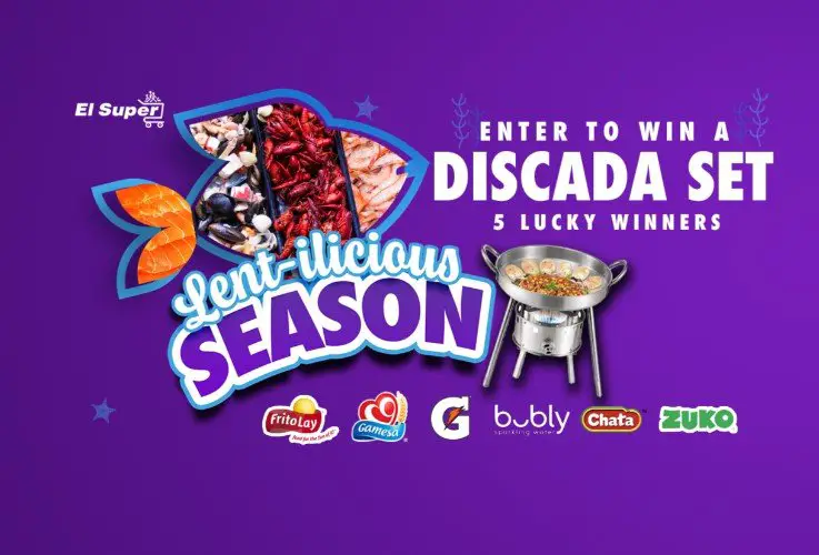 El Super Lent-ilcious Season Sweepstakes – Win 1 Of 5 Big Comal Discada Disc Cookers