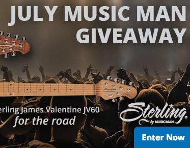 Electric Guitar Sweepstakes