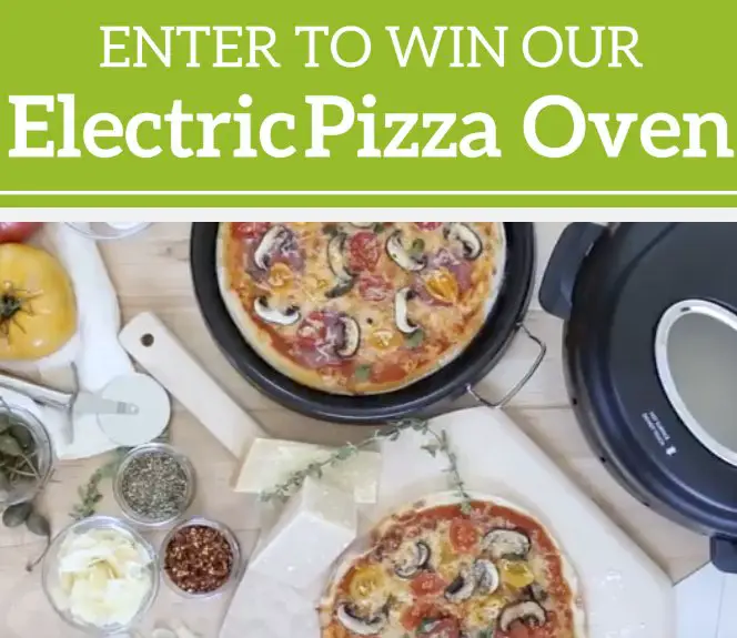 Electric Pizza Oven Sweepstakes
