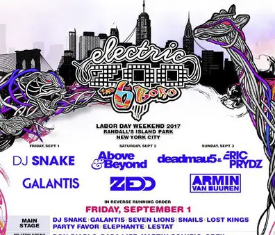 Electric Zoo The 6Th Boro Sweepstakes