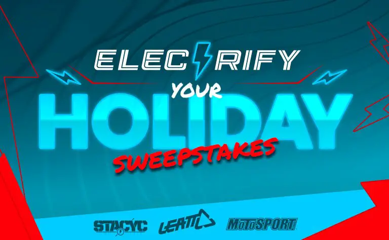 Electrify Your Holiday Sweepstakes – Win A Family Of Stacyc e-Bikes And Head-To-Toe Riding Gear Packages