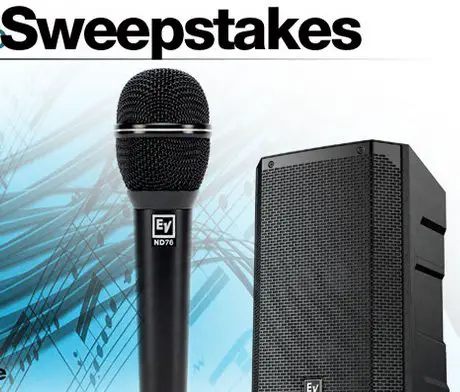 Electro-Voice Fall 17 Sweepstakes