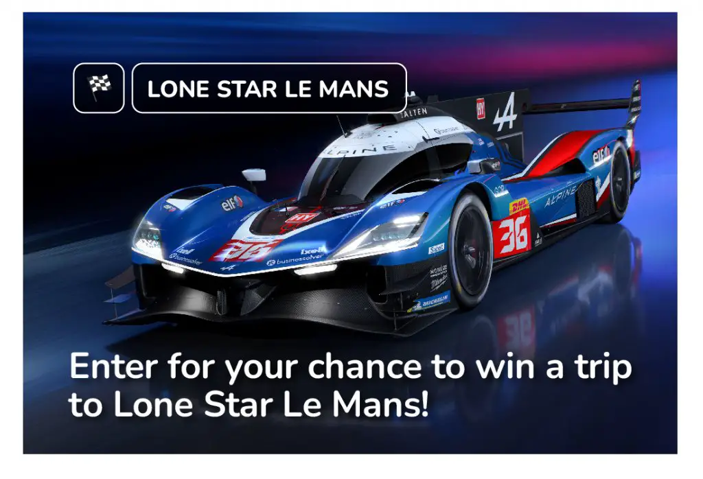 ELF Lonestar Le Mans Ticket Giveaway - Win A Trip For Two To Lonestar Le Mans