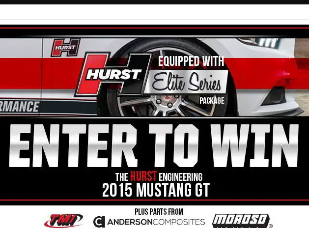 Elite Series Car Sweepstakes Giveaway