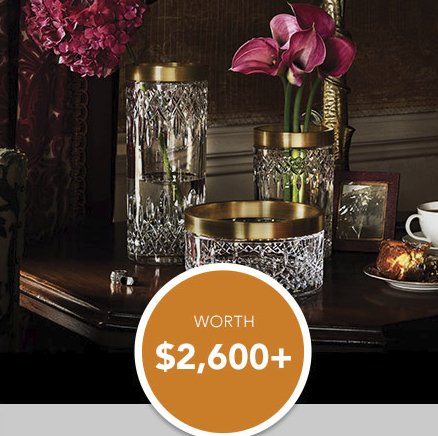 ELLE DECOR Waterford Sweepstakes