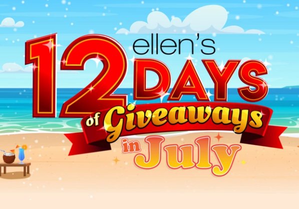 Ellen's 12 Days Of Giveaway In July - Mystery Prizes Daily