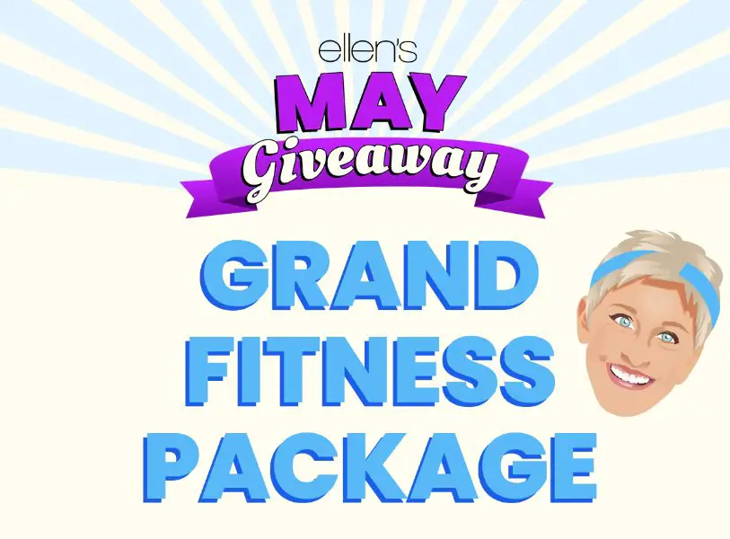 Ellen Shop Monthly Giveaway - Win A NordicTrack 2450 Treadmill, $750 Cash & $250 Ellen Shop Gift Card