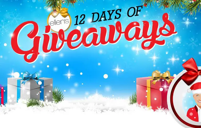 Ellen's 12 Days of Giveaways!