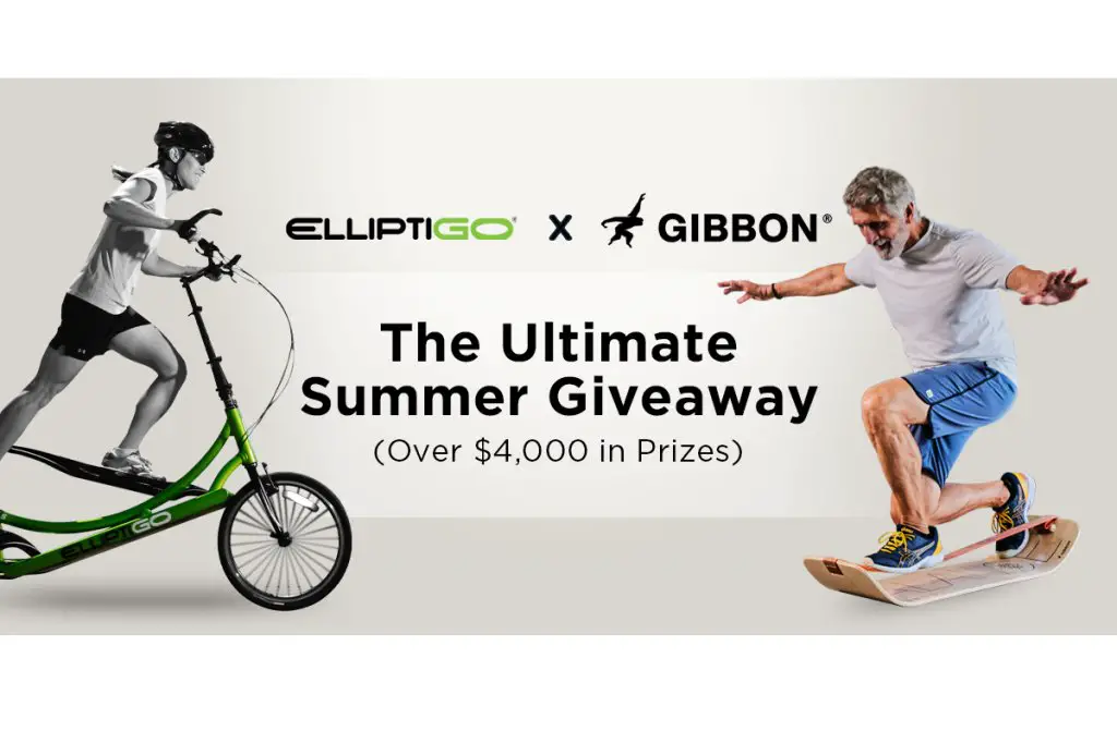 ElliptiGO Balance in Motion: The Ultimate Summer Giveaway - Win A Ride From ElliptiGO Or A Gibbon Product