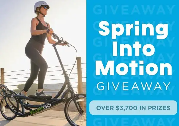 ElliptiGO “Spring Into Motion” Giveaway - Win an Elliptical Bike & More
