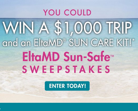 EltaMD Safe Summer Sweepstakes