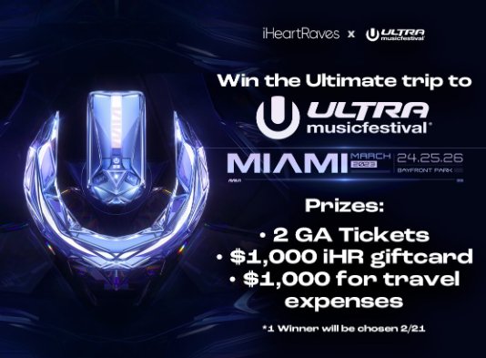 Emazing Group Ultra Music Festival Miami 2023 Giveaway - Win A Trip For 2 + Tickets & Gift Cards