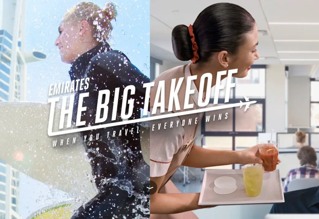 Take Off to the Skies in the Emirates Big Take Off Sweepstakes!