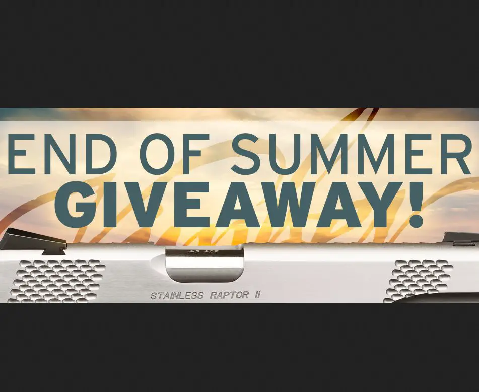 End Of Summer Giveaway