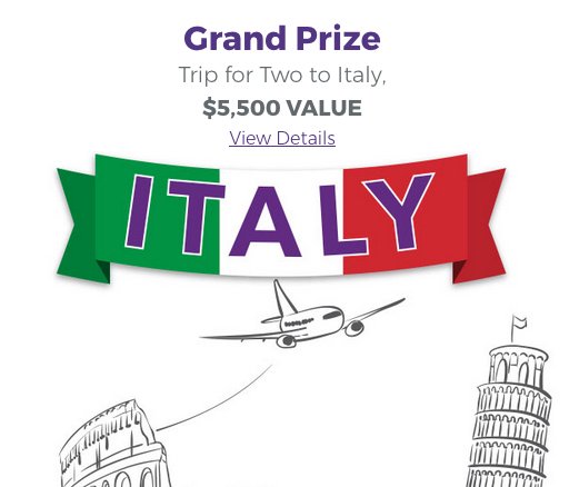 Endless Pastabilities Sweepstakes!