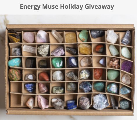 Energy Muse Holiday Giveaway