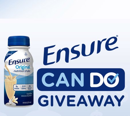 Ensure Can Do Giveaway