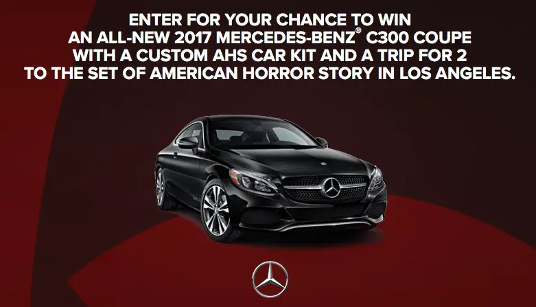 Enter to Win a $47,000 2017 Mercedes-Benz C300 and LA Trip!