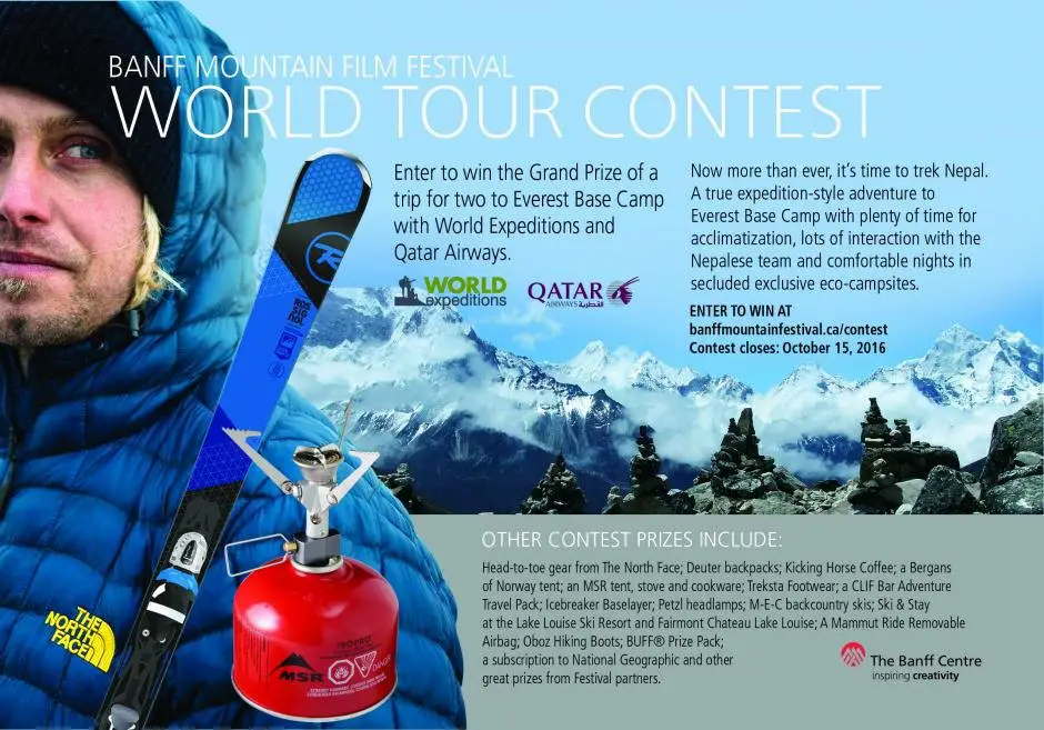 Enter the $8500 World Tour Contest!