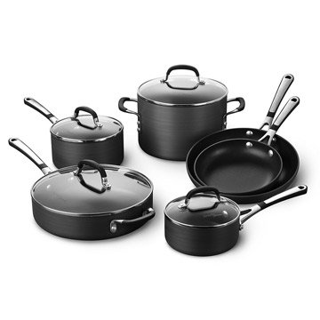 Enter Daily 3x in the Simply Calphalon 10-Piece Cookware Set