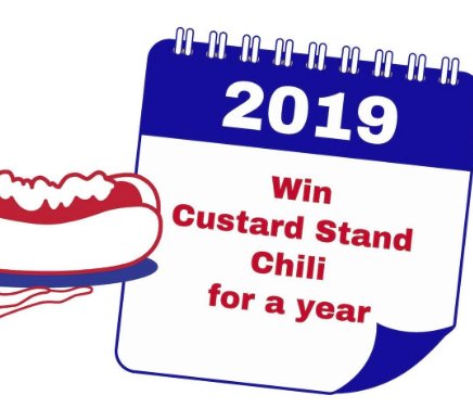 Win Custard Stand Chili For A Year