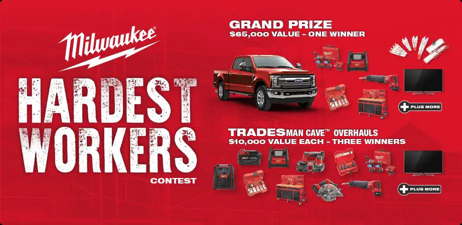 Enter the Milwaukee Hardest Worker Contest!