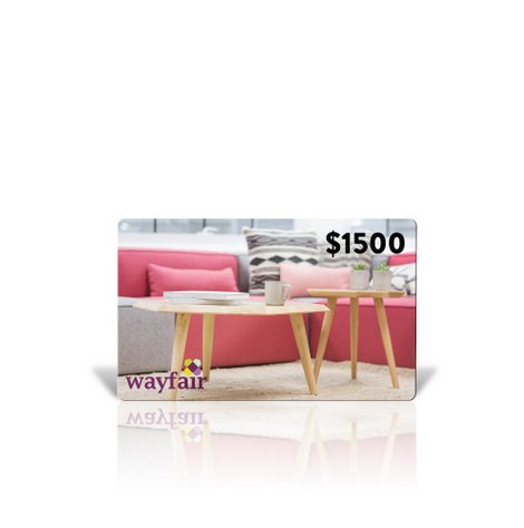Enter Now To Win $1500 To Use Towards Wayfair!