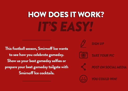 Enter Smirnoff's #ShowYourGameContest to Win