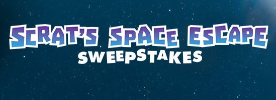 Here We Come Hollywood! Enter The Scrats Space Escape Sweepstakes to come with us!